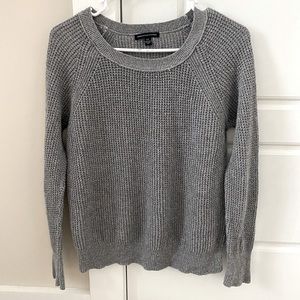 Grey Knit Sweater - American Eagle S